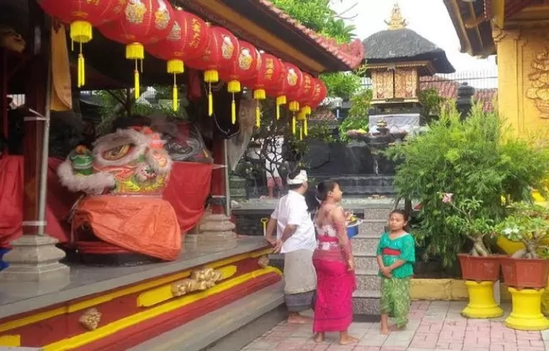Perayaan Imlek di Bali Disebut Galungan Cina